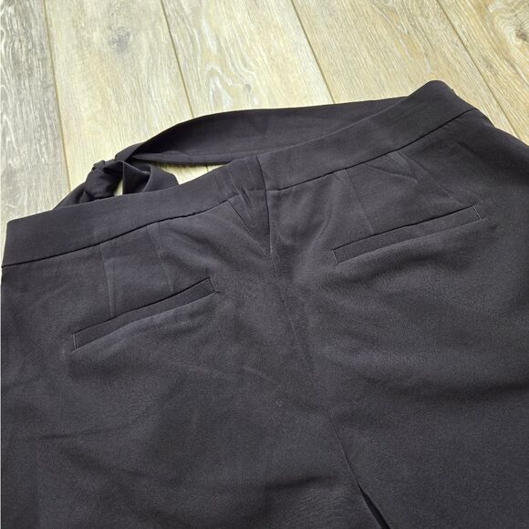 Eloquii Super Wide Leg Dress pants Tie At Waist. Very High Waist Size Womens 14 - Picture 12 of 12